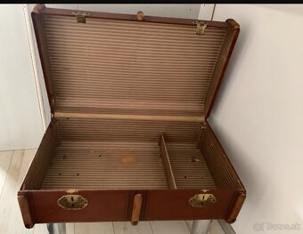Starožitný cestovný kufor - 2