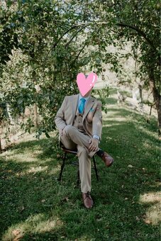 Predám pánsky svadobný oblek - 2