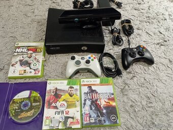 XBOX 360 SLIM 250GB HDD aj s kinectom - 2