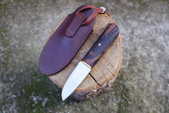 Rucne robeny noz - eben - 2