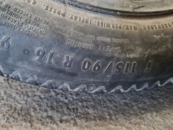 Dojazdové koleso (rezerva) - 2