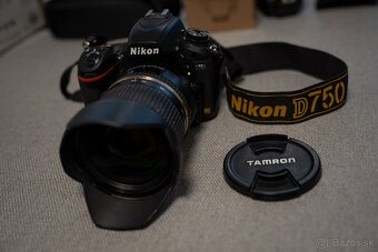 Nikon D750 vo výbornom stave + komplet príslušenstvo - 2