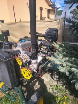 Predám malotraktor robený z Vis vozika - 2