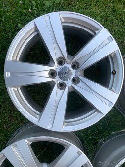 Predám hliníkové disky elektrony 5x112 R18 Audi - 2