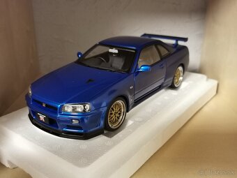 Skyline R34, Porsche 911 GT3 1:18 - 2