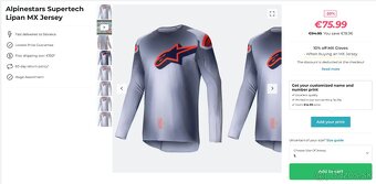 MX Komplet 34 / L Alpinestars SuperTech 2025 Lipan - 2