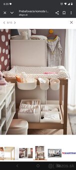 Prebaľovací pult - 2