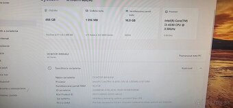 Stolný počítač Asus Intel i3 Cpu 16gb ram 500 GB ssd - 2