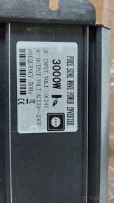 Predám menič 24/3000 sin ( VYMENíM ZA 48V ) - 2