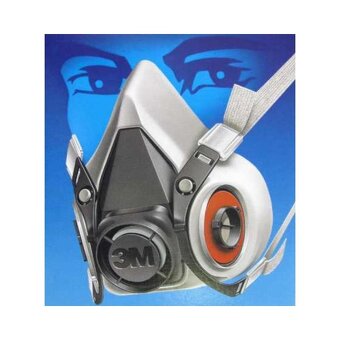 Polomaska 3M 6200 veľkosť M + filtre - 2