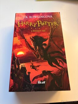 Knihy Harry Potter 1 a 5 - 2