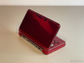 Nintendo 3DS Metallic Red 128 GB CFW Luma - 2
