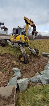 Zemné ,výkopové,demolačné práce -kráčajúci bager,pavúk bager - 2