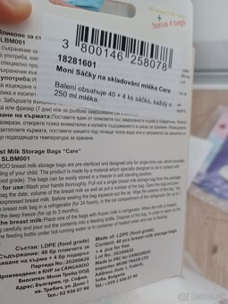 Vložky do podprsenky, vrecká na materské mlieko - 2
