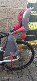 Zadná detská sedačka na bicykel - 2