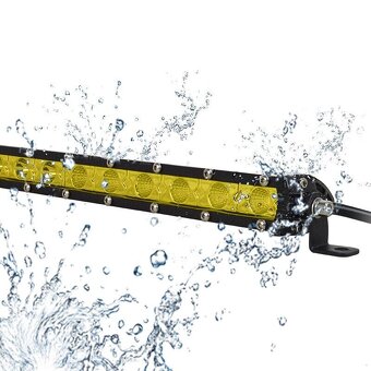 30W LED svetelná jednoradová rampa 17cm YELLOW - 2