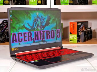 Herný notebook ACER NITRO | i7-9750H | 1660Ti 6GB | 16GB ram - 2