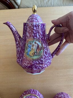 Porcelánový kávový servis EVRO – Made in Czechoslovakia - 2