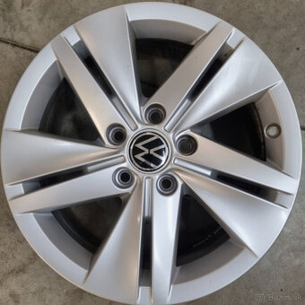 Hliníkové Volkswagen disky 5x112 R16 7J ET48 - 2