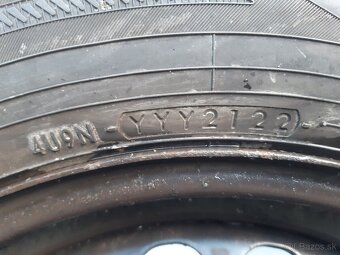 Zimné pneu 195/65 r15 + disky 5x112 - 2