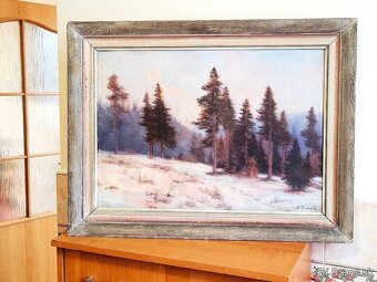 Maľba od A.Čermáka - Nízka cena - Starožitnosť - 2