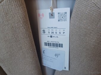 Ľanove sako Zara - 2