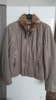 Dámska kožená bunda 46 - 2