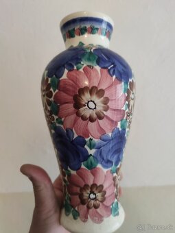 Ručne maľovaná váza. - 2