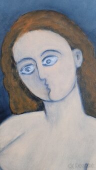 Predá originálnu olejomaľbu "Léda" - 2