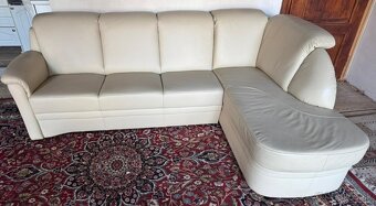 Kožená rohová sedačka, 5249 - 2