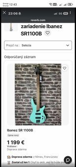 Ibanez SR1100b premium - 2