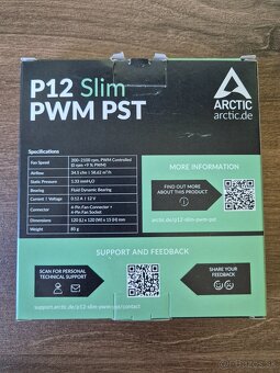ARCTIC P12 Slim PWM PST - 2