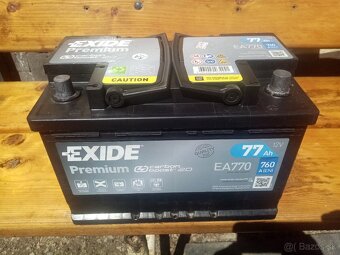 AUTOBATÉRIA - AKUMULÁTOR - Baterka ..12v - 2