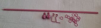 Závesná tyč ružová - 2