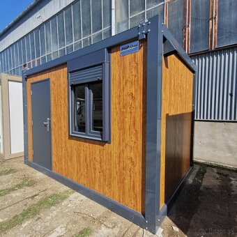 Obytný/prodejní kontajner PMP-K o rozměru 2,4x4 m - 2