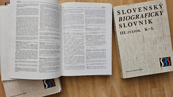 Slovenský biografický slovník, zv. I-III. a Informatorium - 2