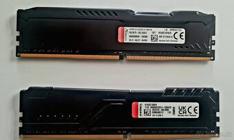 Kingston 16 (8x2) GB DDR4 HyperX Fury , Beats - 2