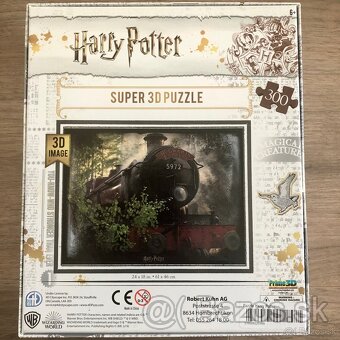 NOVÉ - Harry Potter 3D Puzzle - Rokfortský Expres - 2
