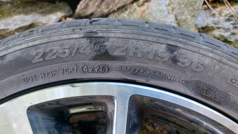 Hliníkové disky 19" 225/45 R 19 96Y Nissan - 2