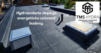 Hydroizolácie plochých striech - 2