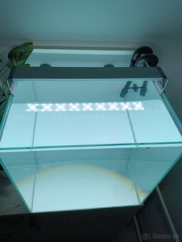 Akvarium optiwhite blau cube 45x45x45cm - 2