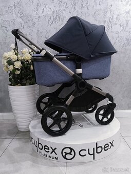 TOP TERÉNNA TROJKOMBINÁCIA BUGABOO FOX 3 BLUE MELANGE - 2