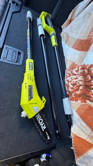 RYOBI - tyčová píla na stromčeky ACCU - 2