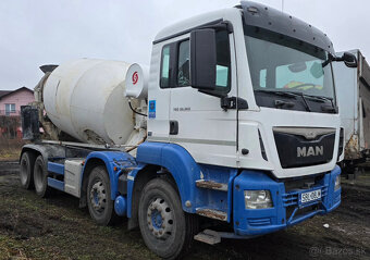 Míchačka betonu MAN TGS 32.360 8x4 9m3 - 2