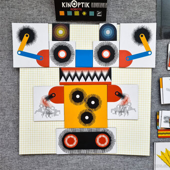 Kinoptik skladačka - Robots - 2