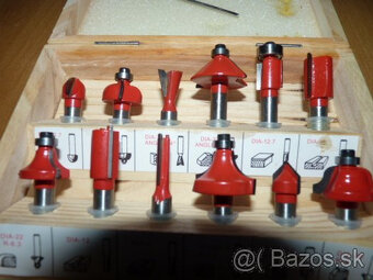 Predam nova sada ROUTER bitov,12 kusov-Frezky - 2