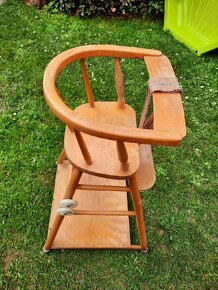 Detská drevená stolička - 2