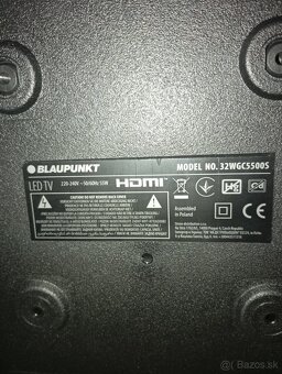 Čisto nový televízor blaupunkt 32'' s rozlíšením 1920X1080 - 2