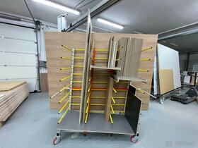 Transportný vozík na dielce, veľkoplošný materiál - 2