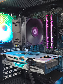 Herný PC – RYZEN 5600X/ RX 6600 XT 8GB/16GB RAM / 500GB NVMe - 2